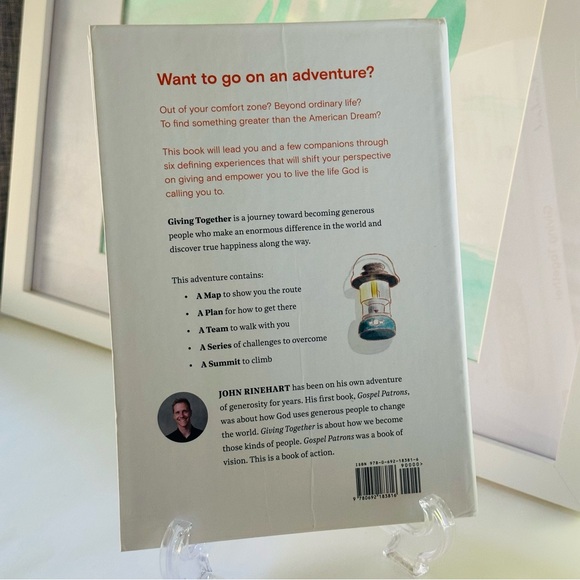 NEW Giving Together An Adventure In Generosity Hardcover Book - Picture 2 of 2